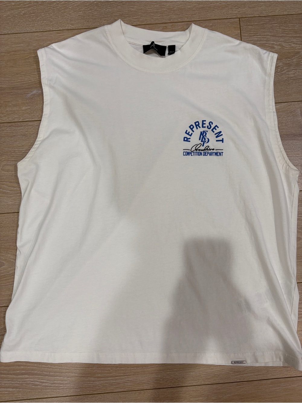 Represent Competition Department White Sleeveless Tank